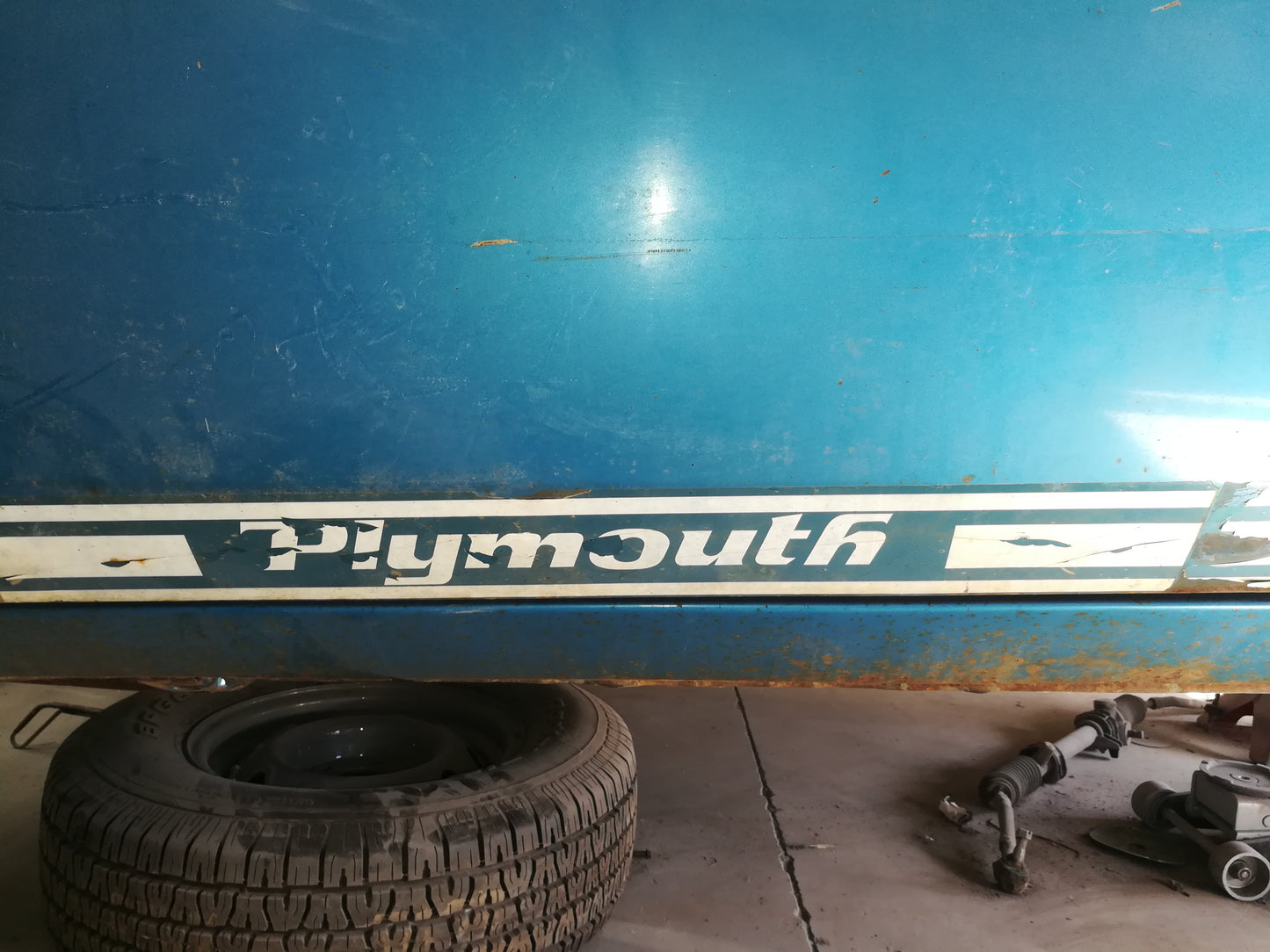 Plymouth vinyl rocker stripe set - Limited Production